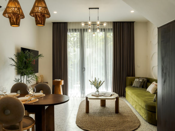 таунхаус 2 br от застройщика в районе Чангу