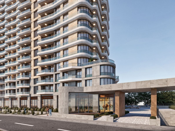 квартира от застройщика, Стамбул, сдача дома - конец 2025 года