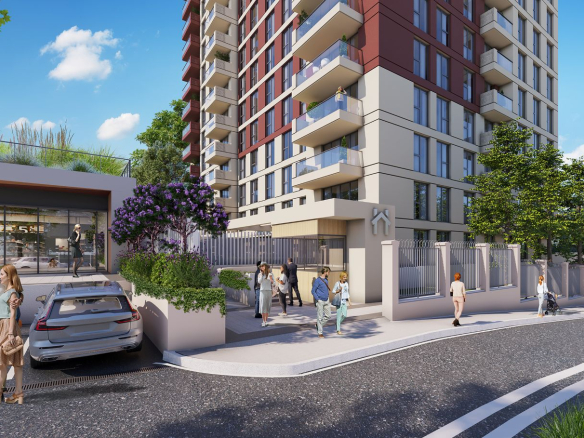 квартира от застройщика, Стамбул, сдача дома в 2025 г