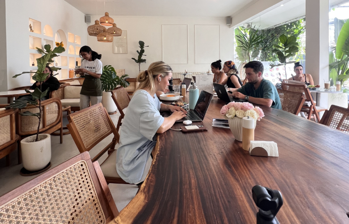 Кафе на острове Бали