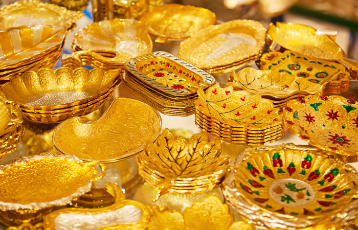 Золотые изделия в Дубае