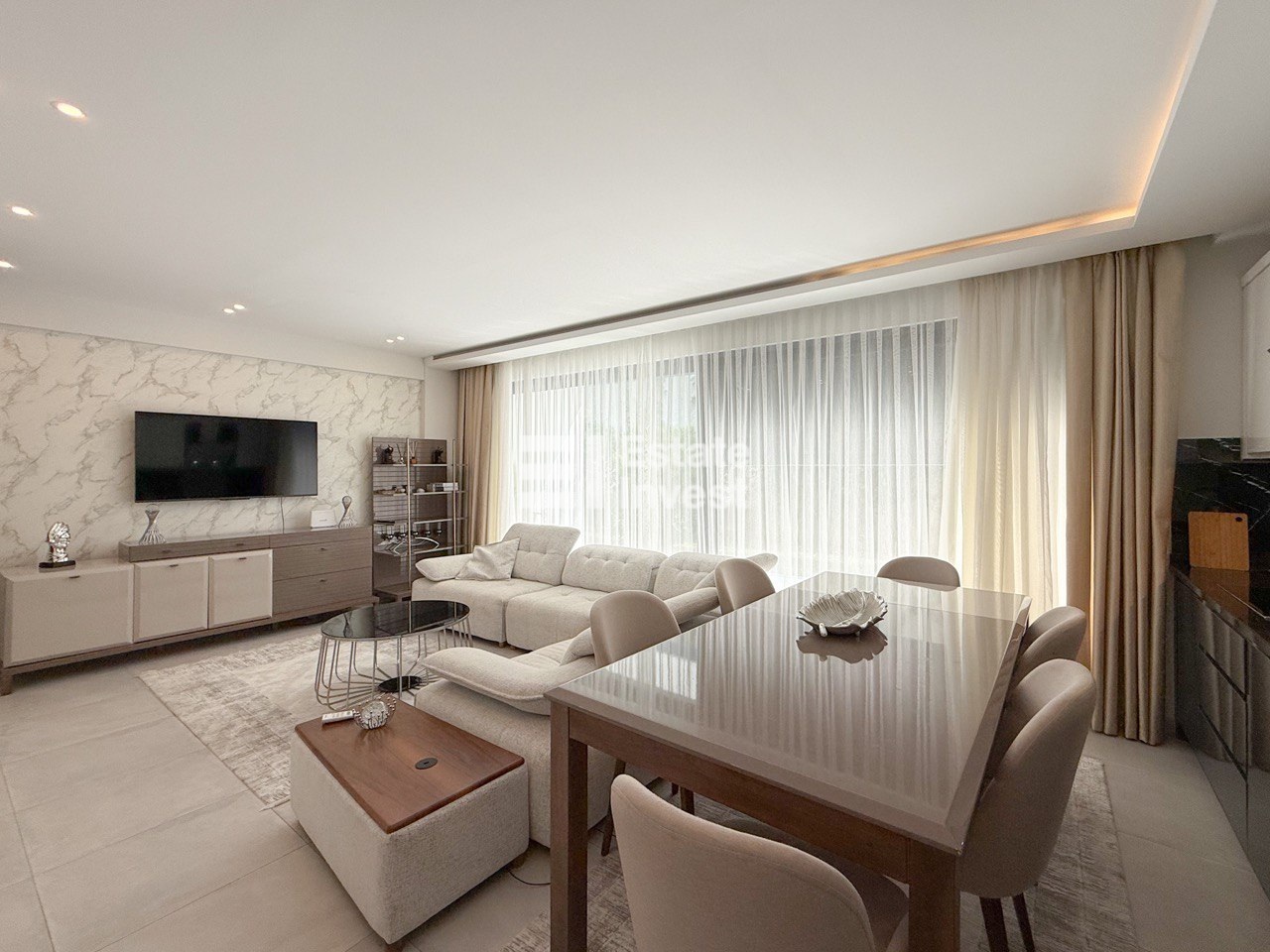 гарден дуплекс с двумя спальнями, Алания