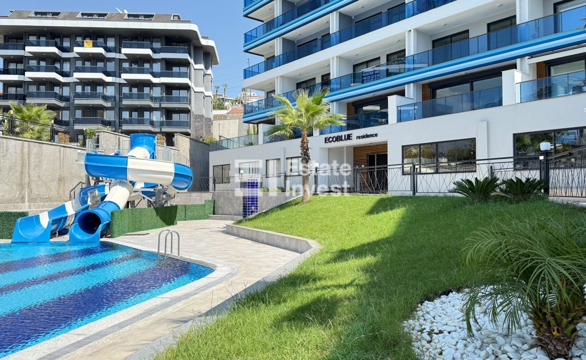 гарден дуплекс с двумя спальнями, Алания