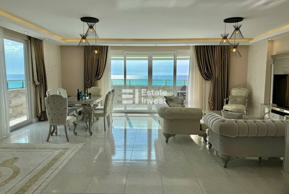 пентхаус с панорамным видом на море, Алания