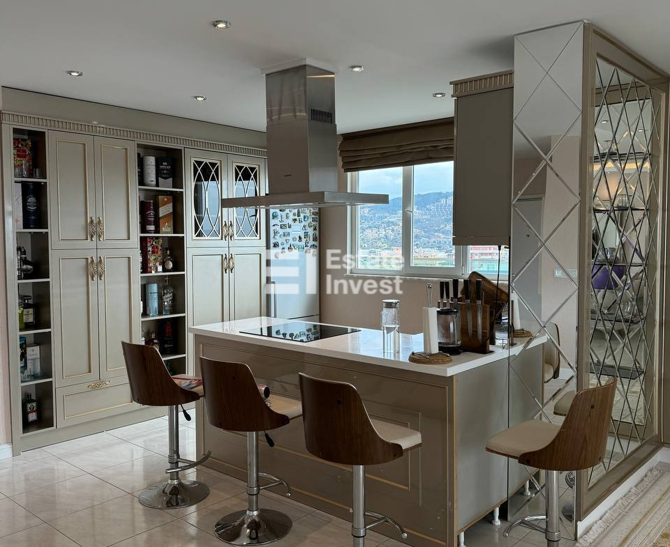 пентхаус с панорамным видом на море, Алания