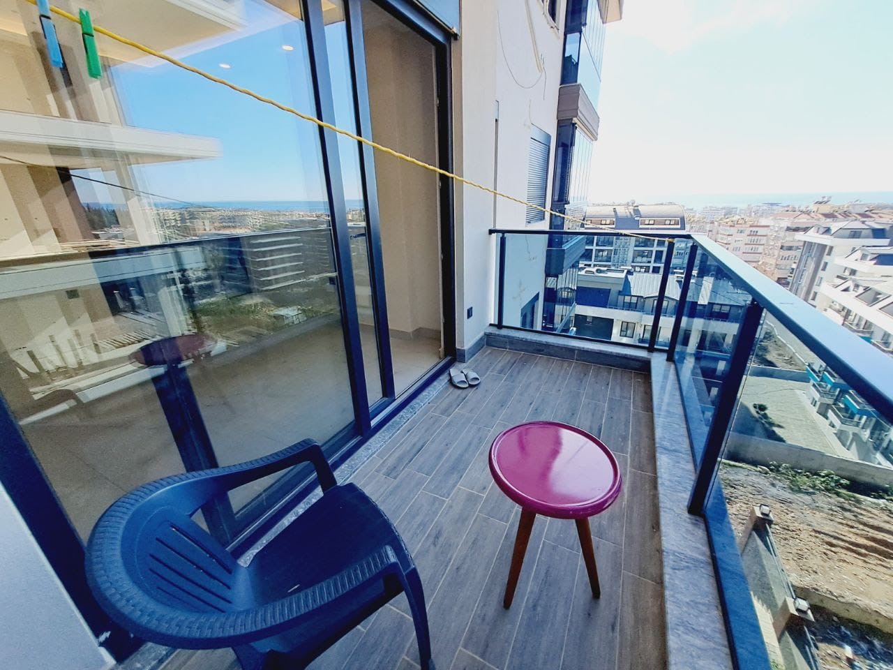 квартира 1+1 в Центре Алании, пляж Клеопатра