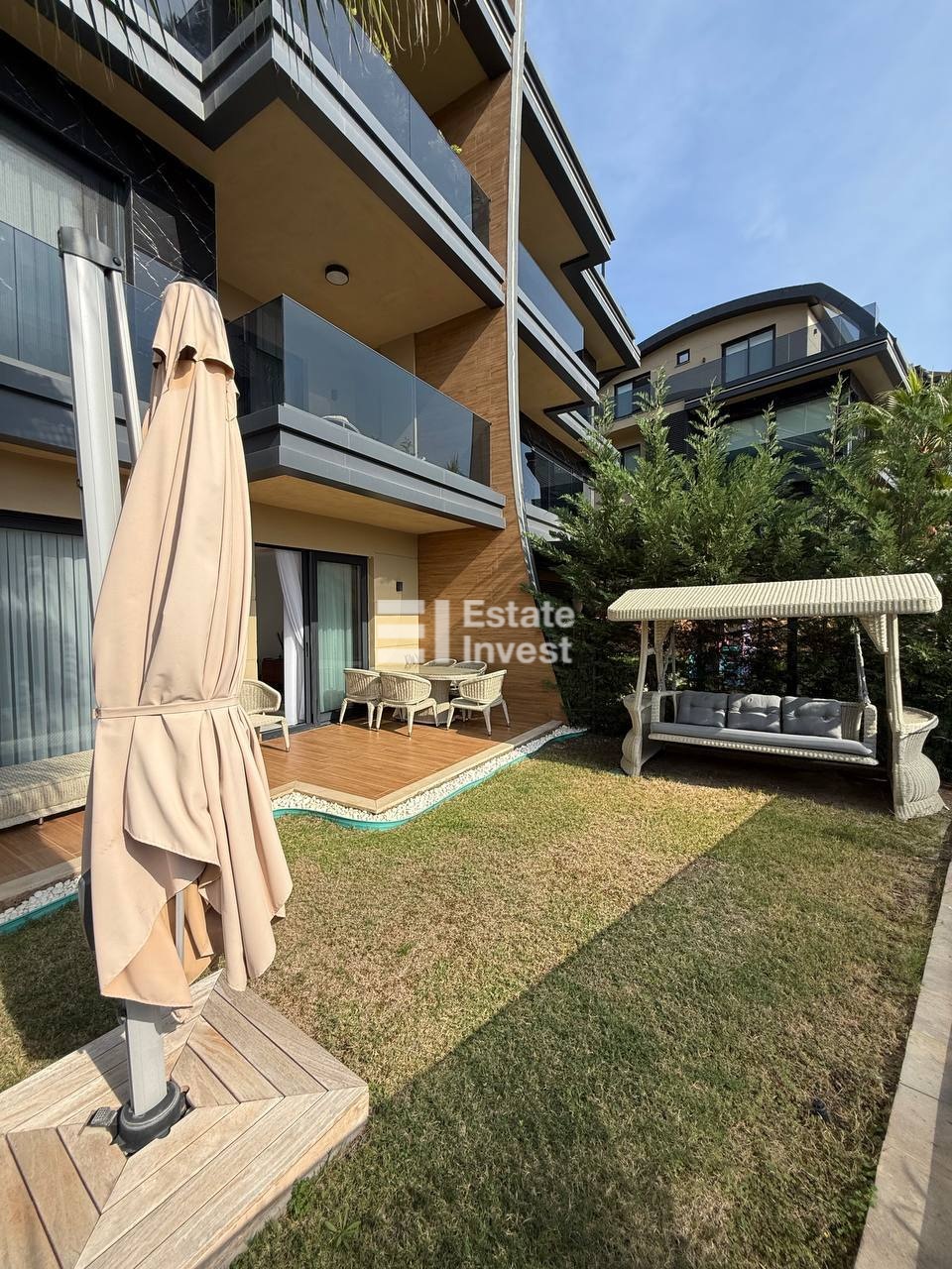 дуплекс 4+1 с собственным садом, Аланья