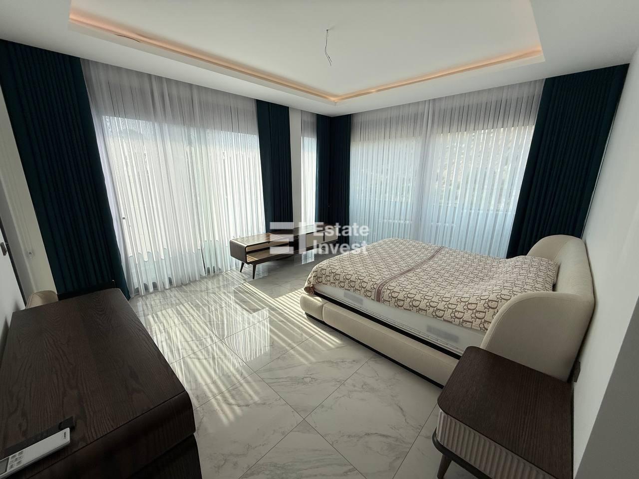 дуплекс 4+1 с собственным садом, Аланья