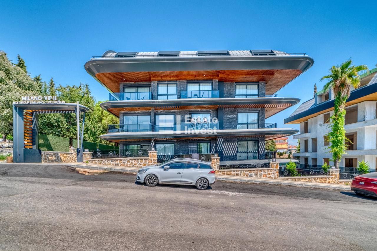 квартира 1+1 в премиальном жилом комплексе клубного типа, Алания