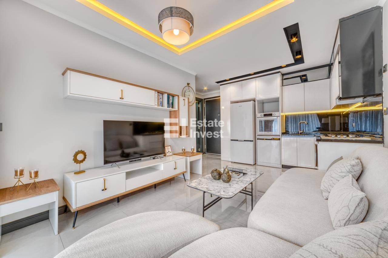 квартира 1+1 в премиальном жилом комплексе клубного типа, Алания