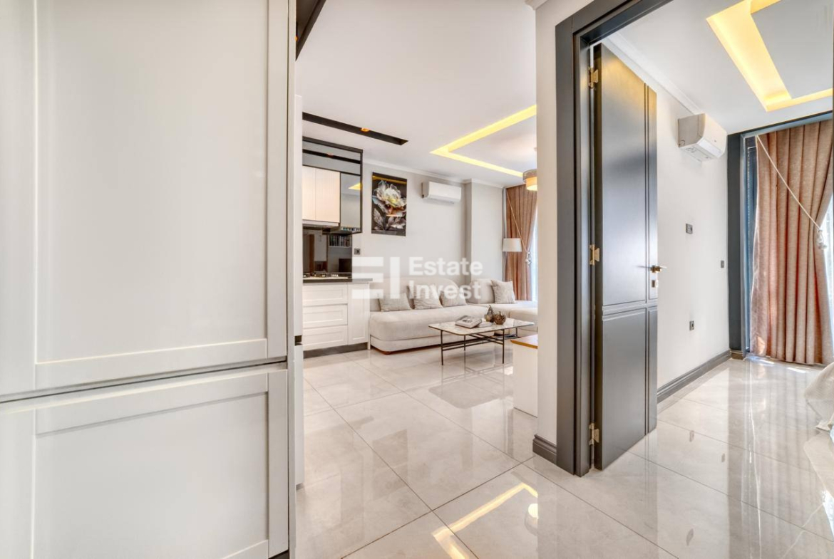 квартира 1+1 в премиальном жилом комплексе клубного типа, Алания