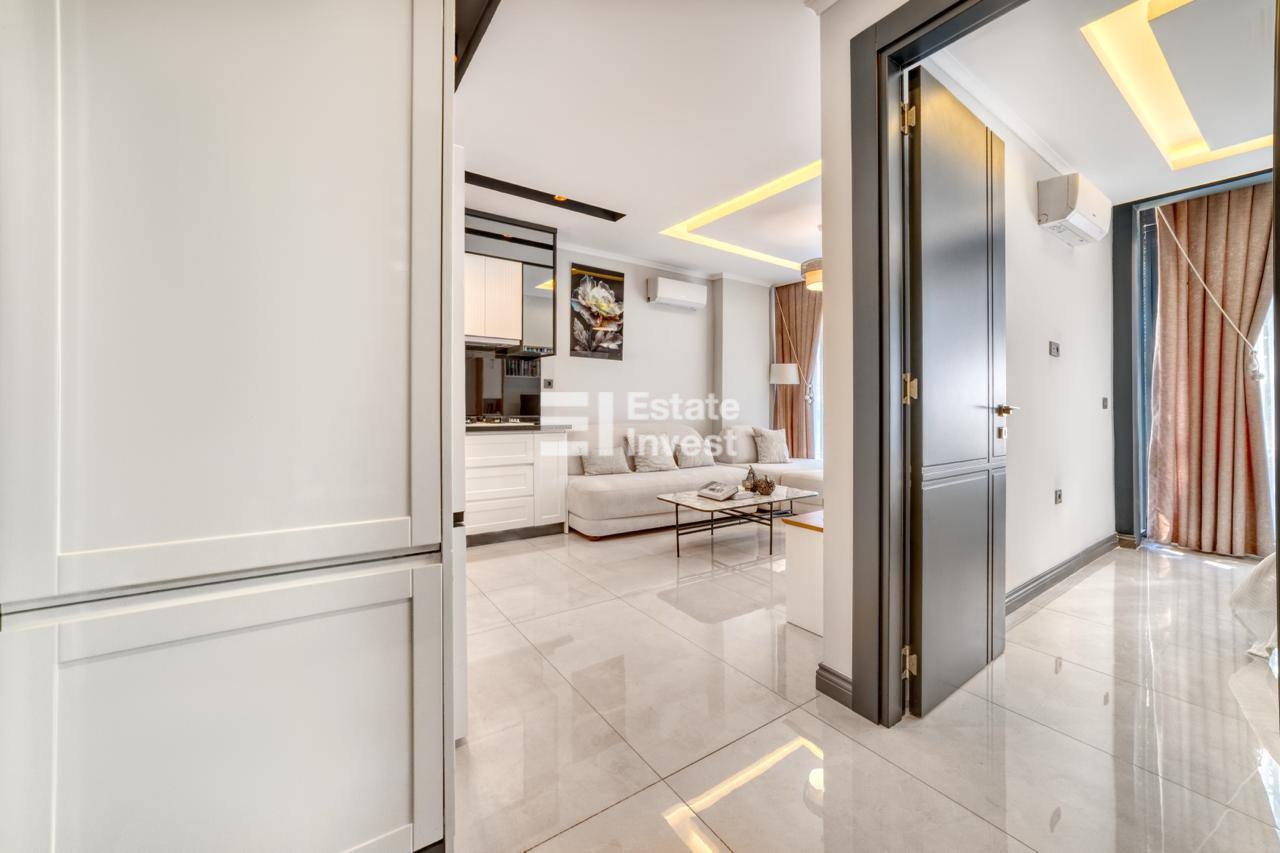 квартира 1+1 в премиальном жилом комплексе клубного типа, Алания