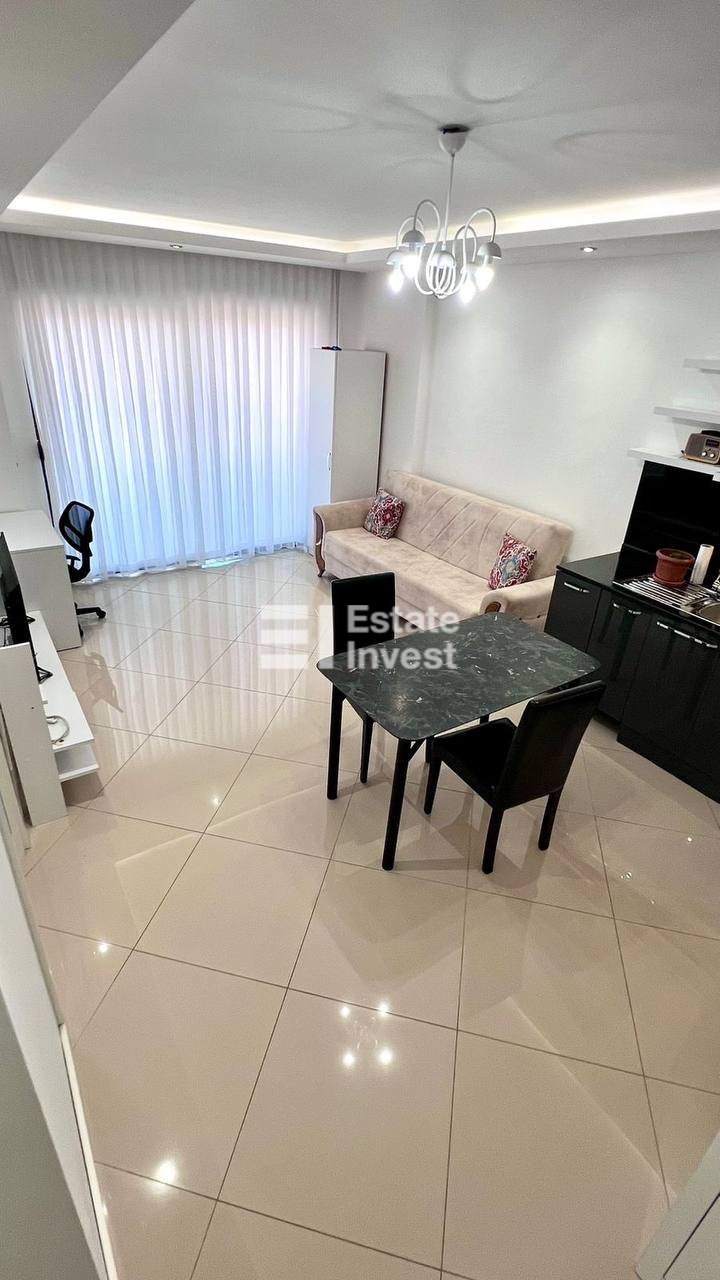 аренда квартира 1+1 с возможностью ВНЖ, Алания