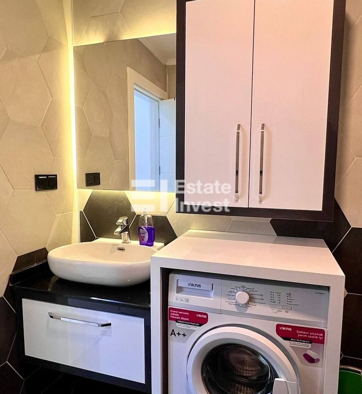 аренда квартира 1+1 с возможностью ВНЖ, Алания