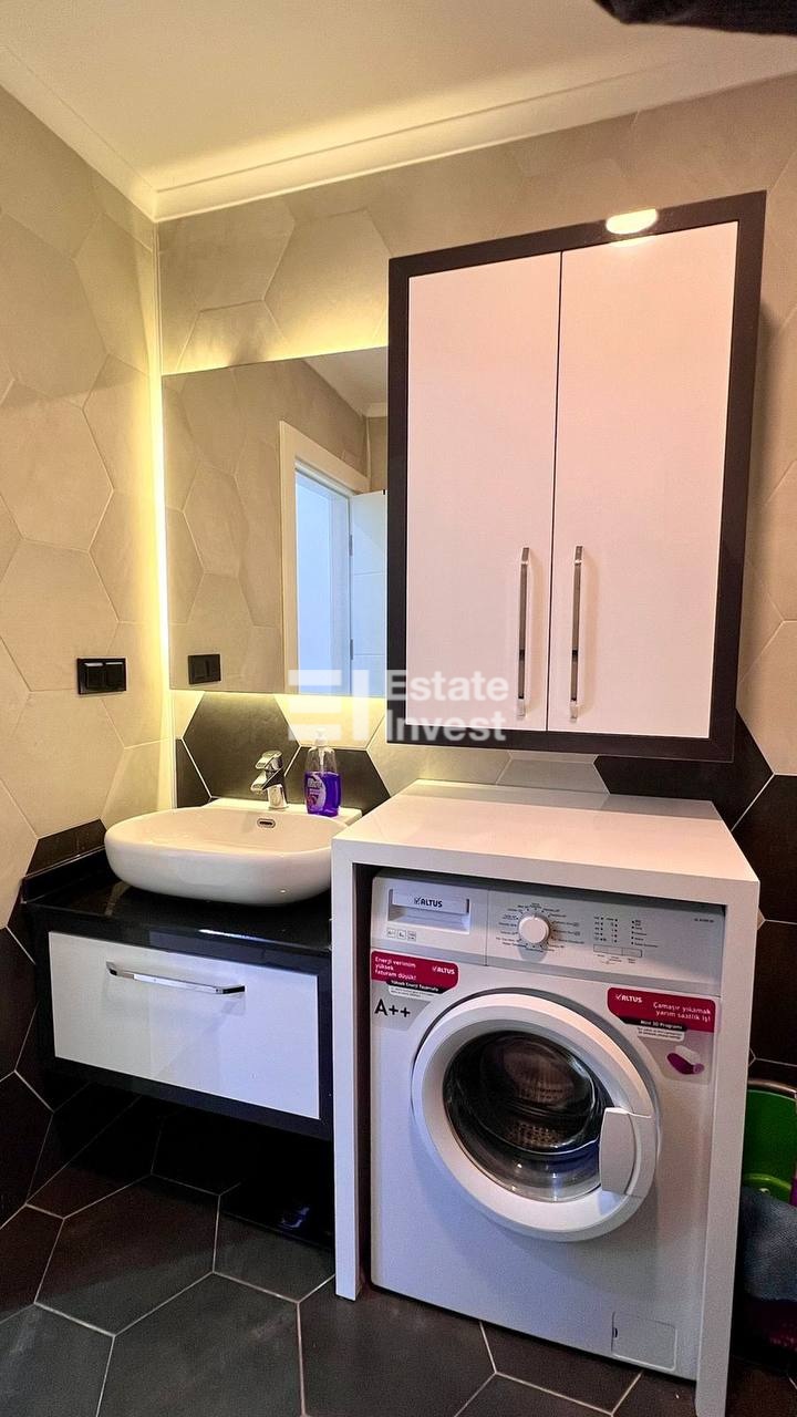 аренда квартира 1+1 с возможностью ВНЖ, Алания