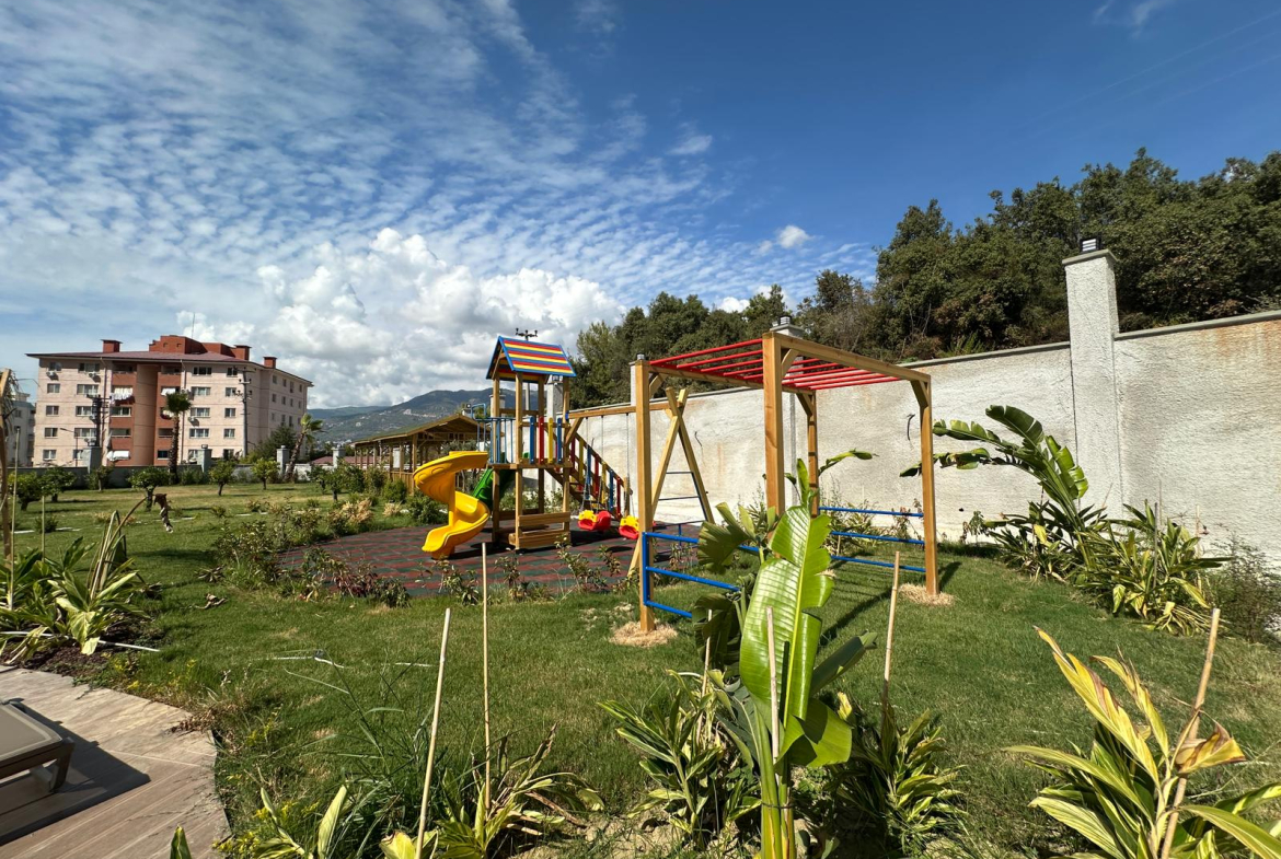 купить квартиру 1+1 в Алании, Тосмур