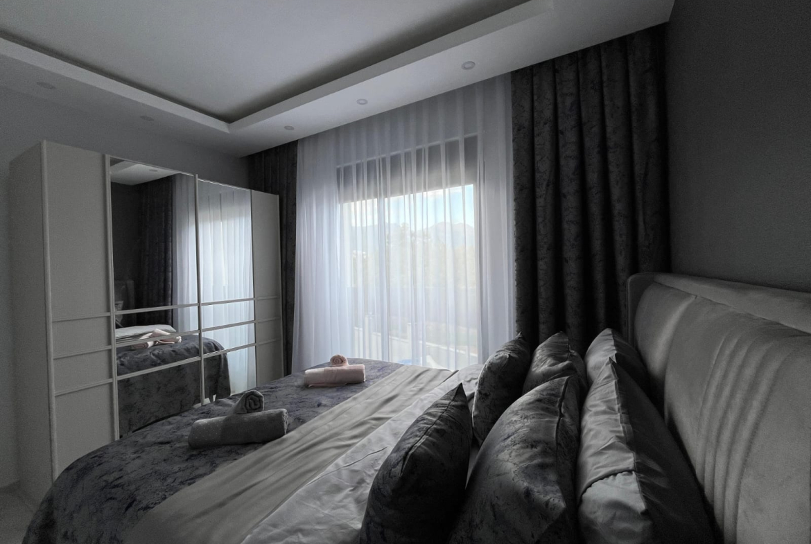 купить квартиру 1+1 в Алании, Тосмур