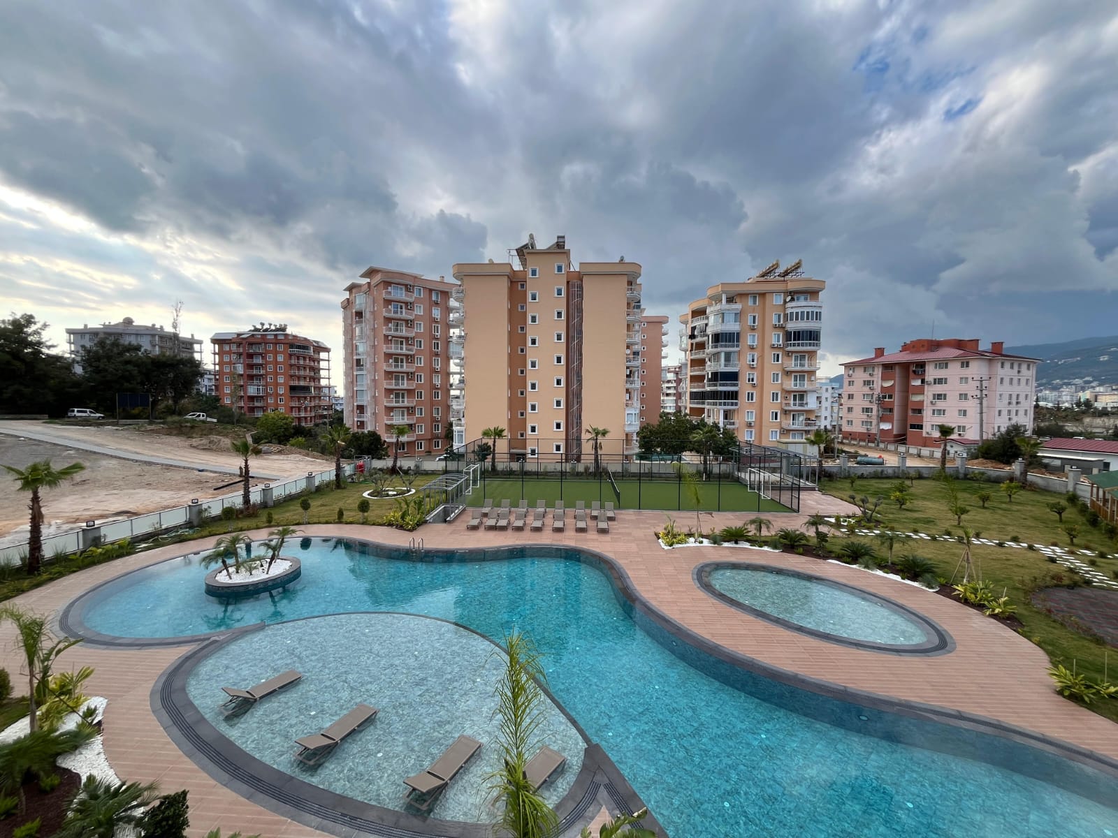 купить квартиру 1+1 в Алании, Тосмур