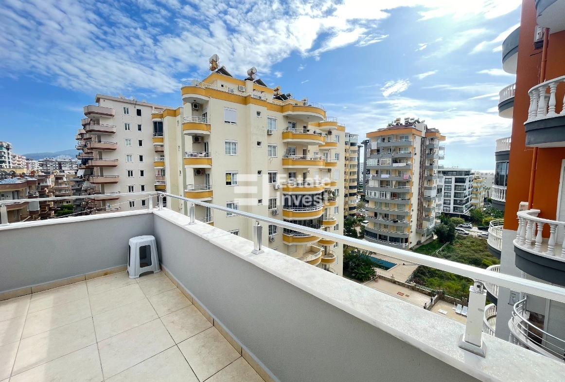 Аренда квартиры-дуплекса 3+1 в Махмутларе