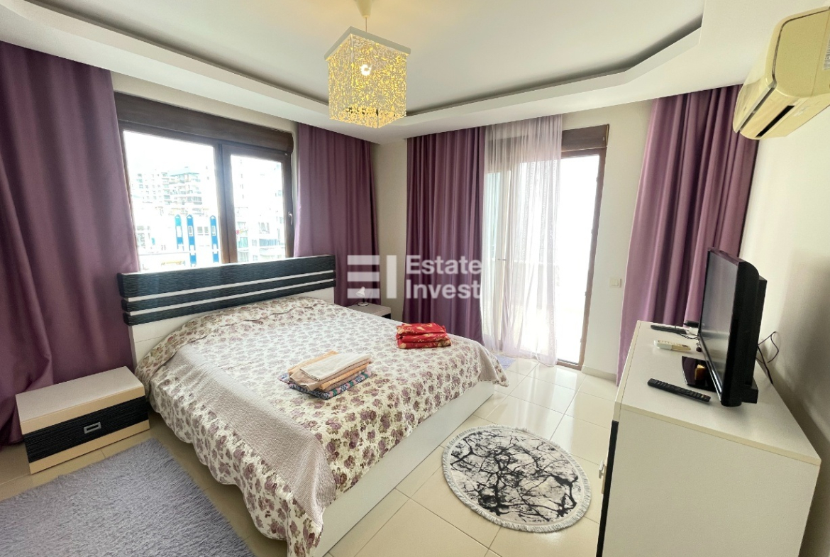 Аренда квартиры-дуплекса 3+1 в Махмутларе