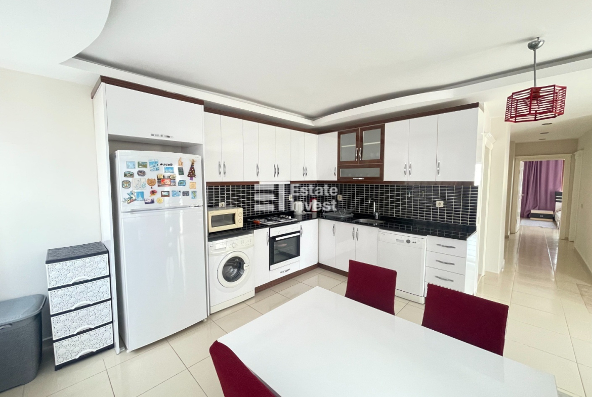 Аренда квартиры-дуплекса 3+1 в Махмутларе