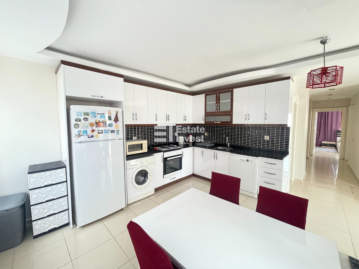 Аренда квартиры-дуплекса 3+1 в Махмутларе