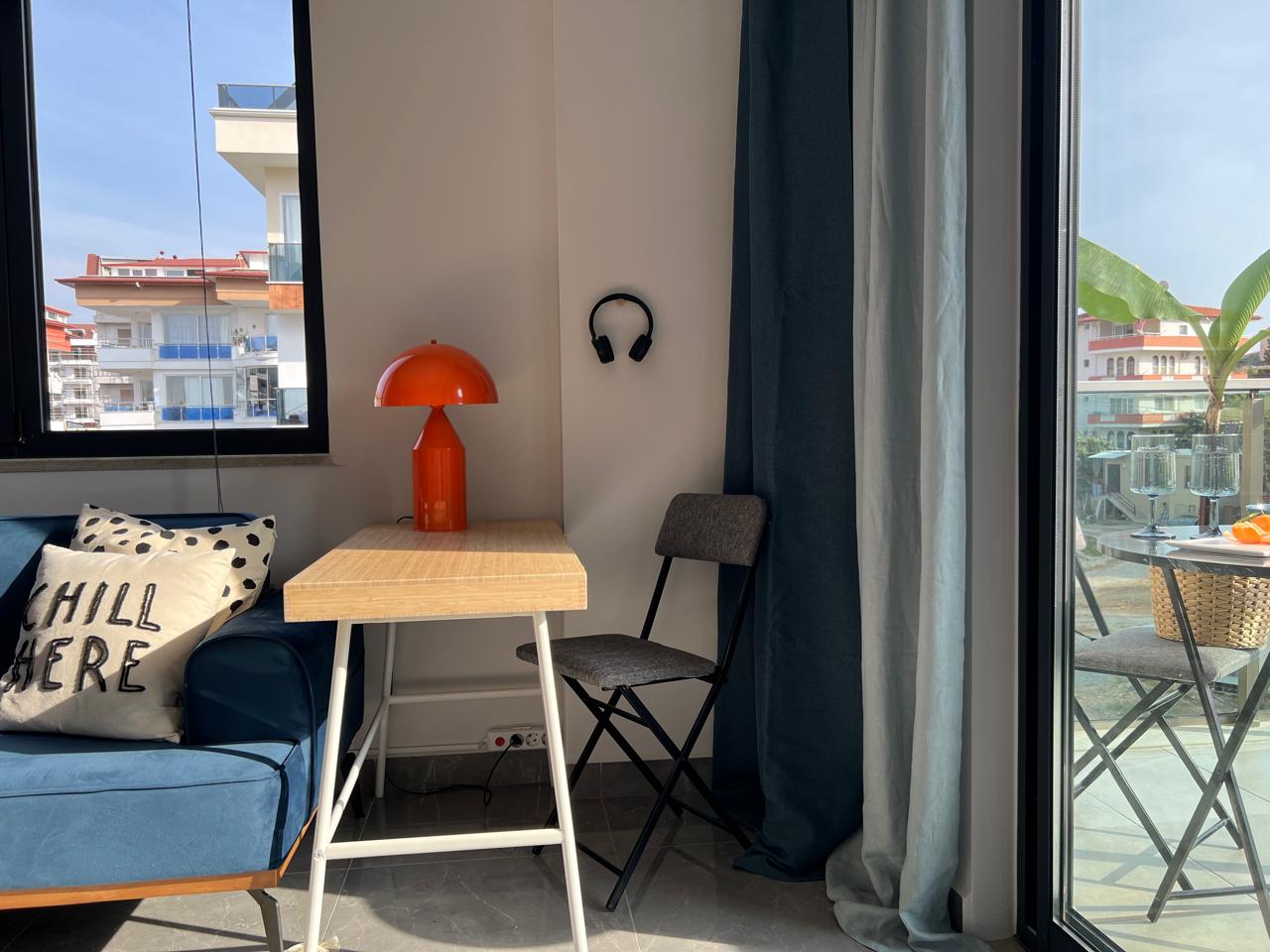 продажа квартиры 1+1 в районе Оба, доступен ВНЖ