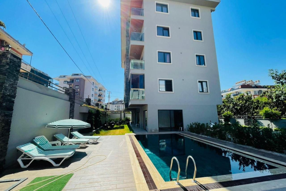 продажа квартиры 1+1 в районе Оба, доступен ВНЖ