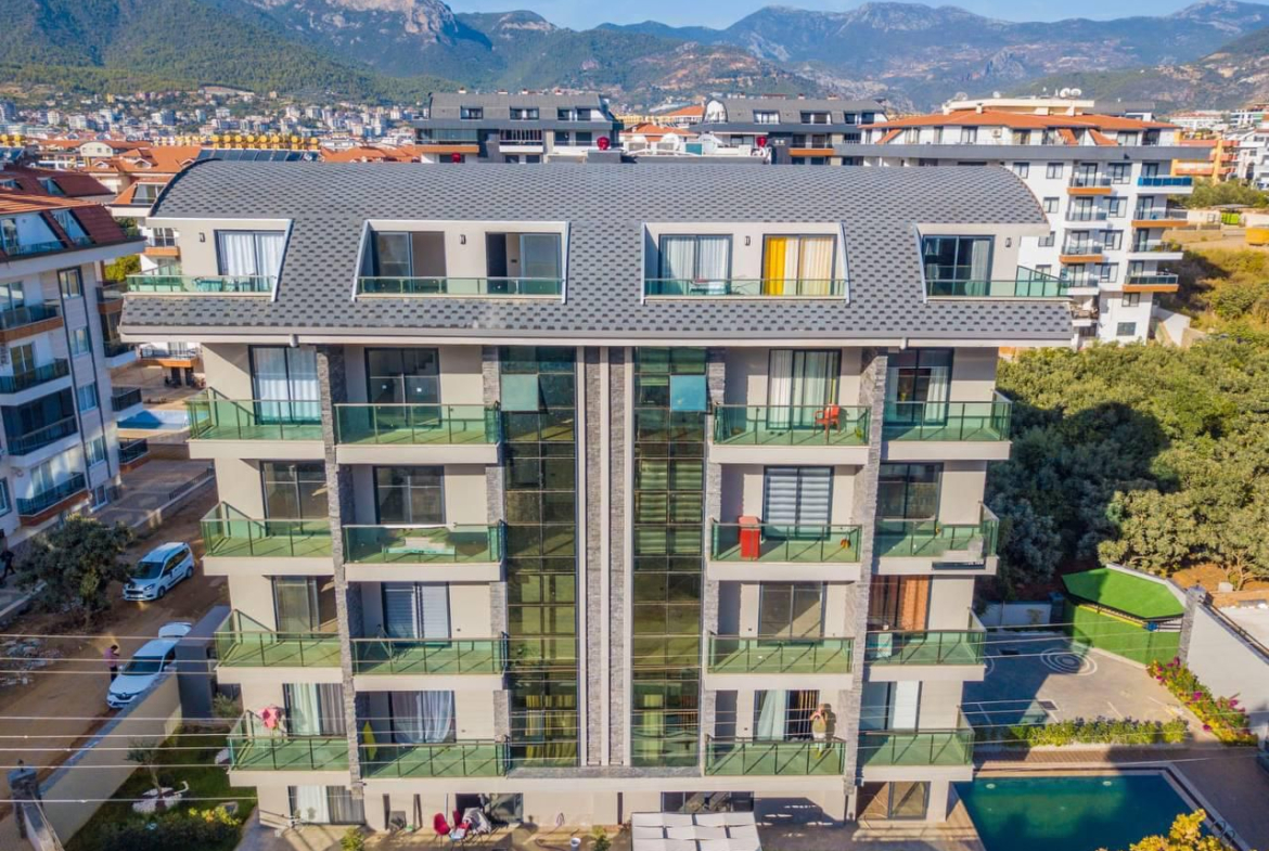 продажа квартиры 1+1 в районе Оба, доступен ВНЖ