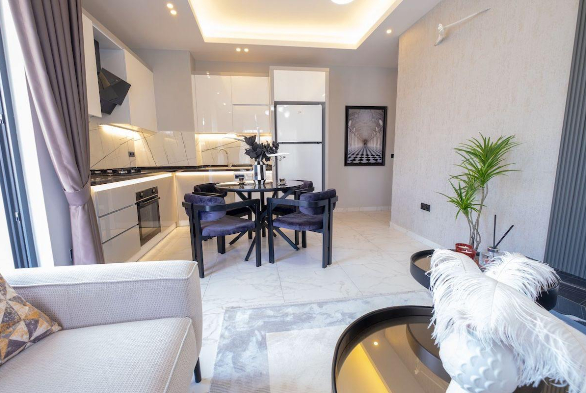 квартира 1+1 у моря, Алания