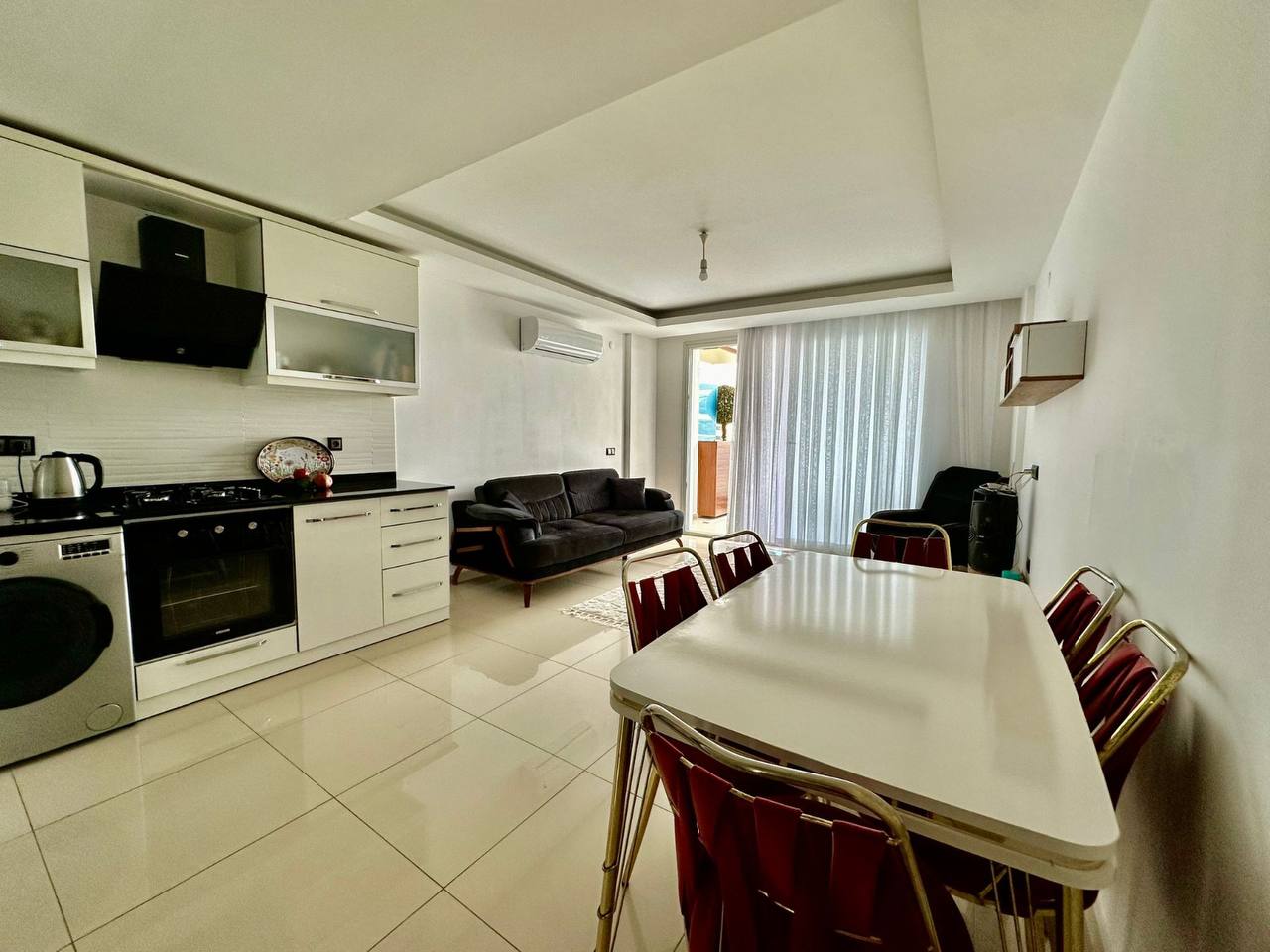 продажа квартиры 2+1 возле моря, Алания