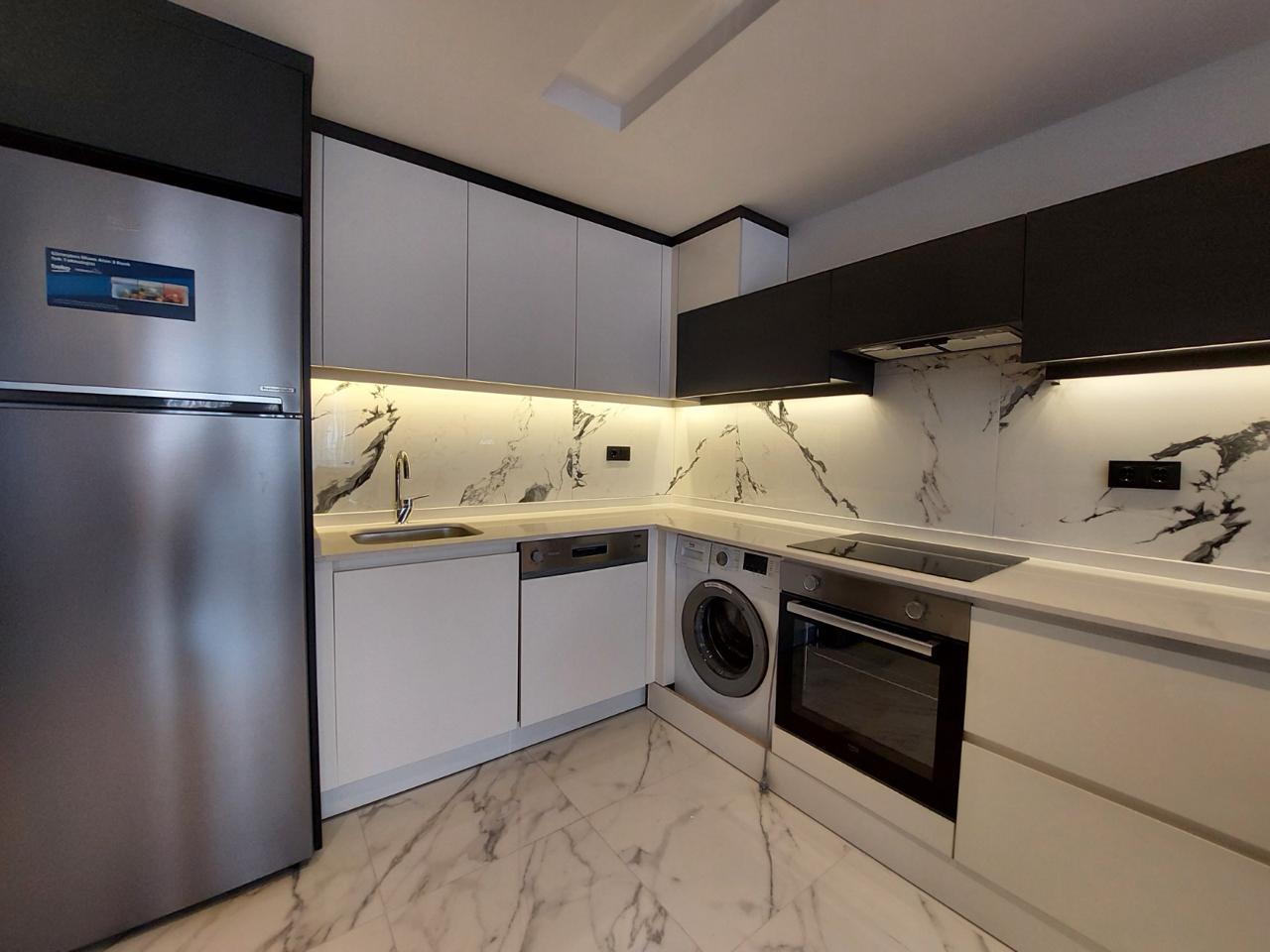 купить квартиру 1+1 с новым ремонтом в Центре Алании