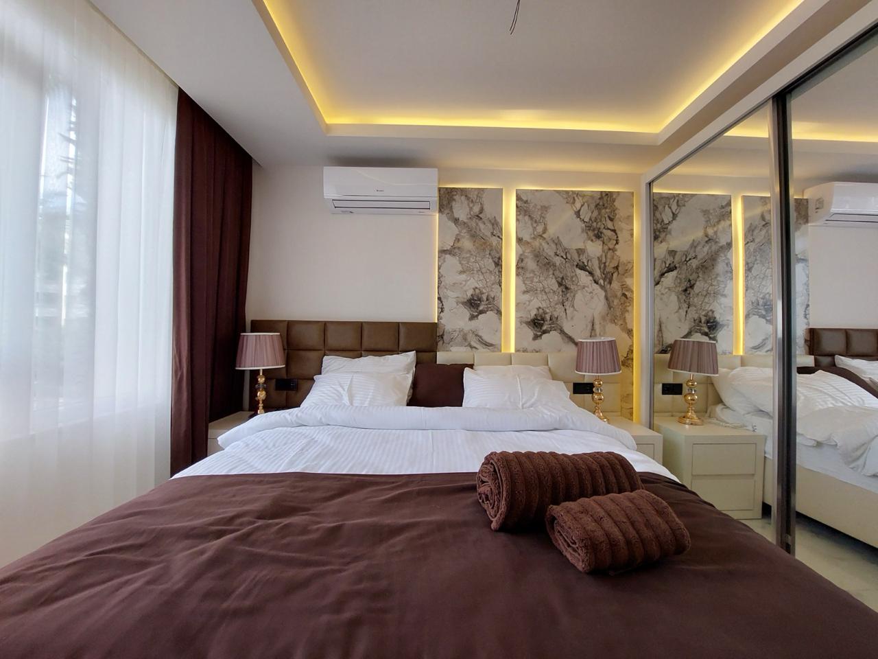 купить квартиру 1+1 с новым ремонтом в Центре Алании