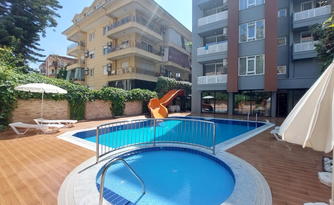 купить квартиру 1+1 с новым ремонтом в Центре Алании