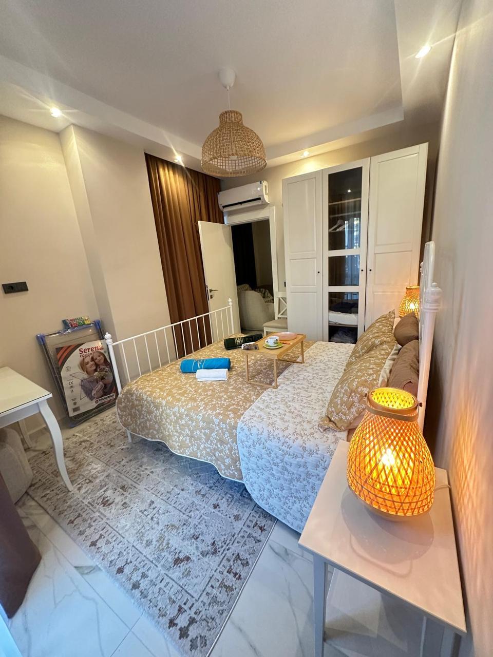 продажа квартиры с мебелью и техникой, Клеопатра, Центр Аланьи