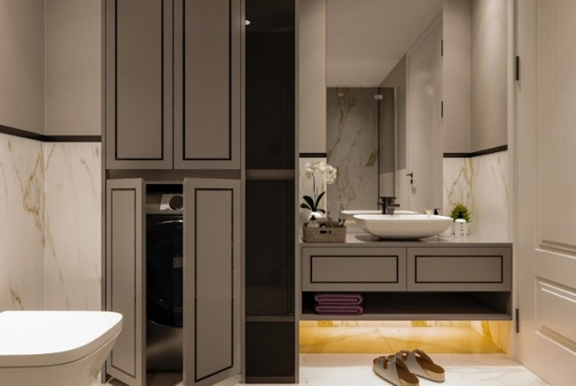 Квартира в Мерсине с видом на море