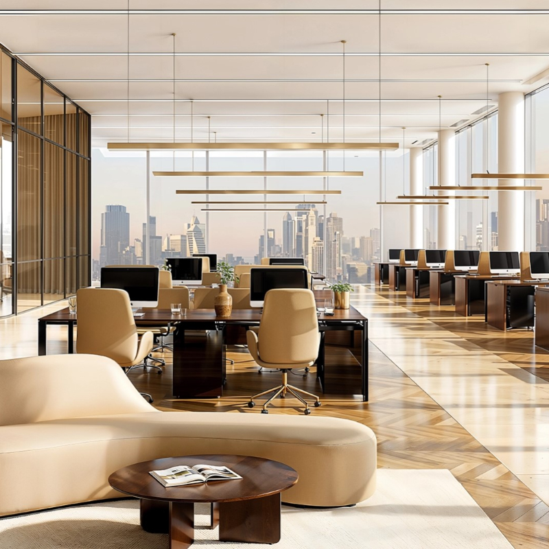 офис опен спейс