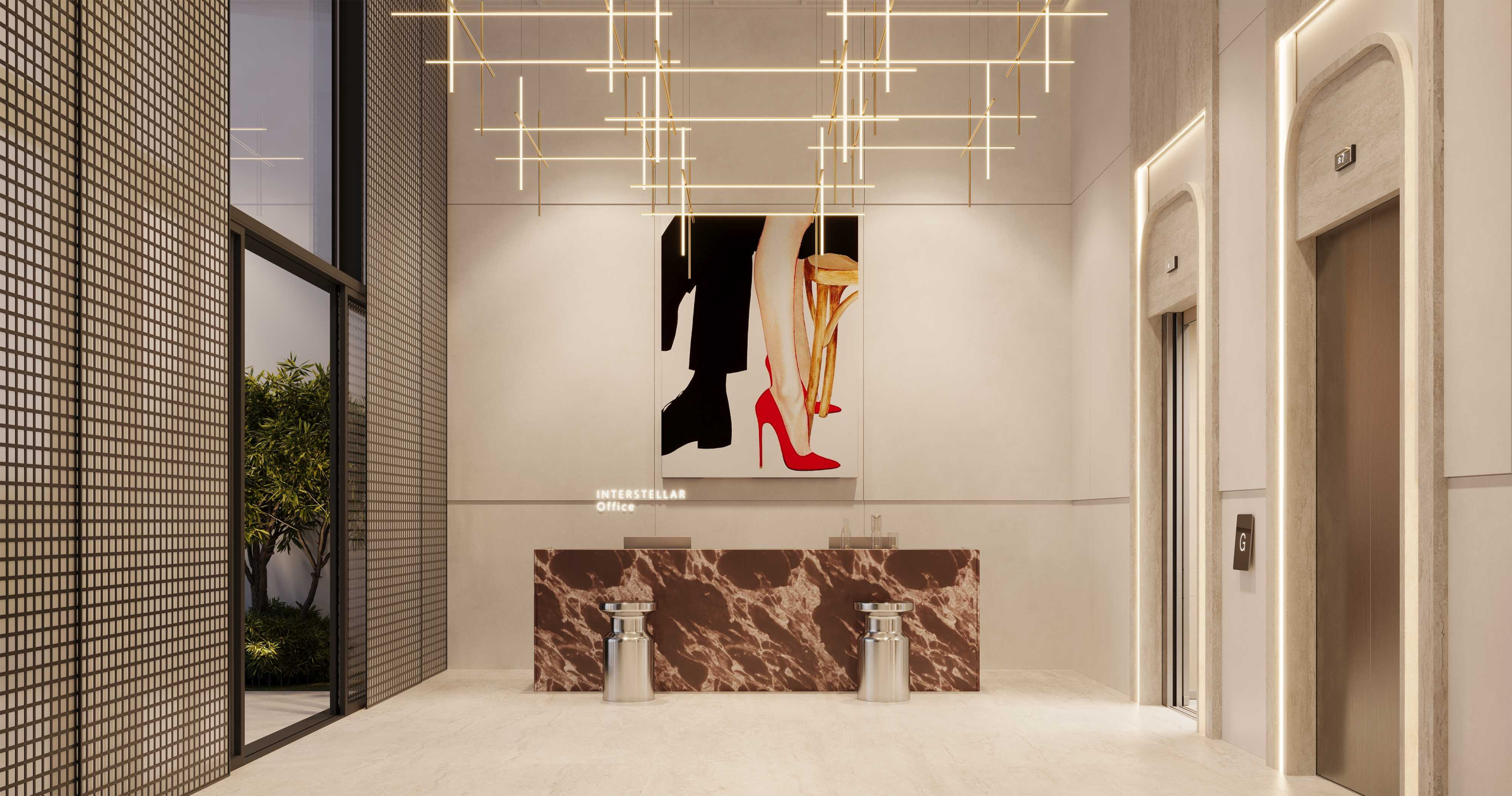 офис опен спейс