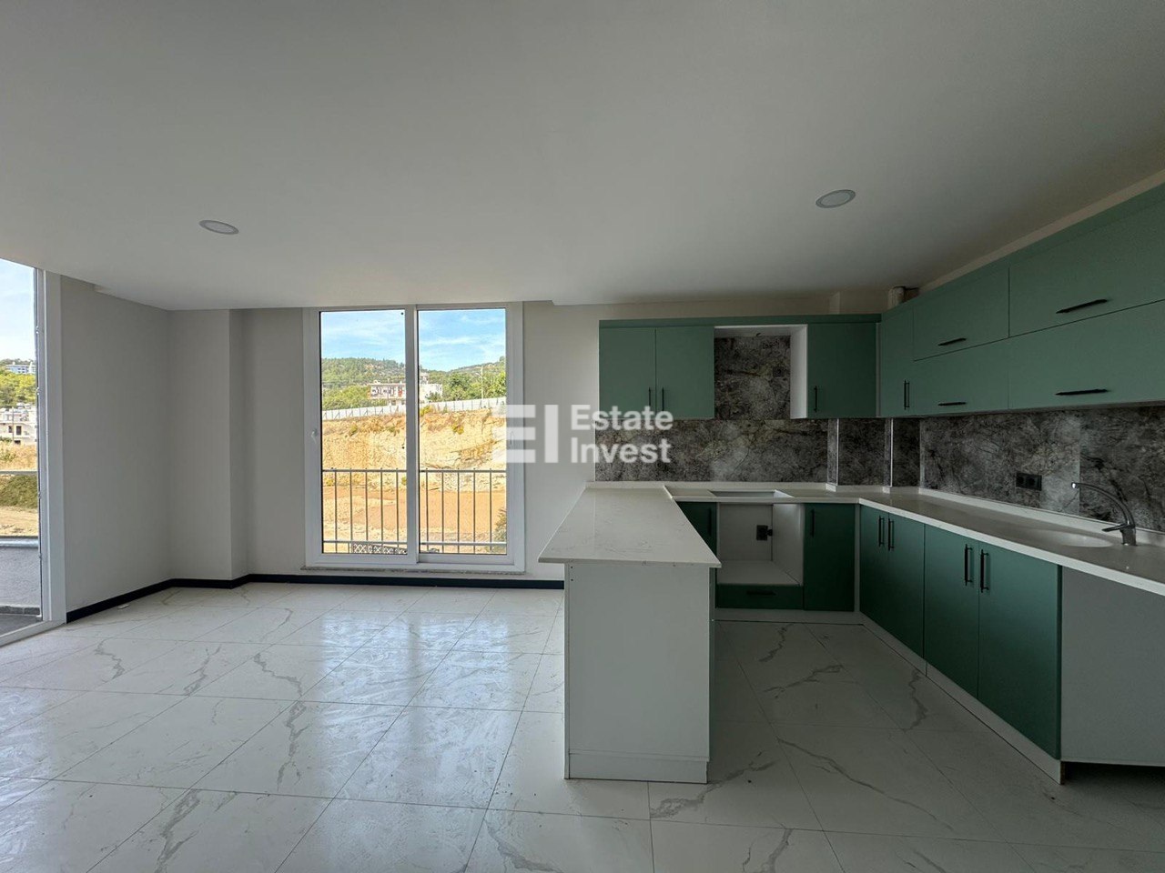 продажа квартиры 1+1 в Авсалларе