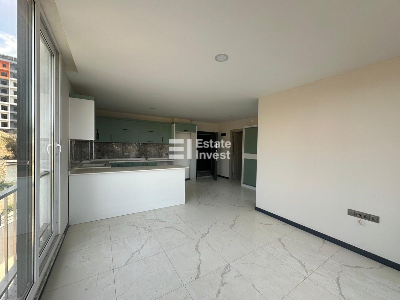 продажа квартиры 1+1 в Авсалларе