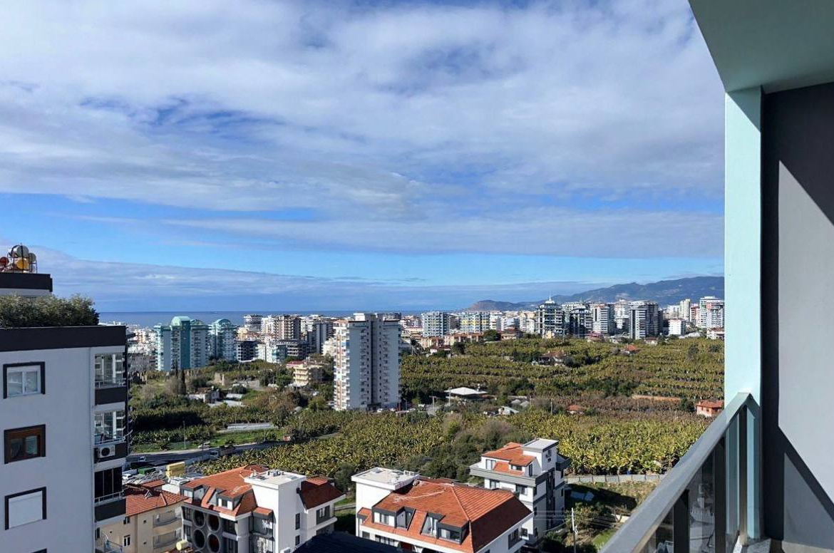 продажа квартиры 1+1 с ремонтом в Махмутларе, Аланья