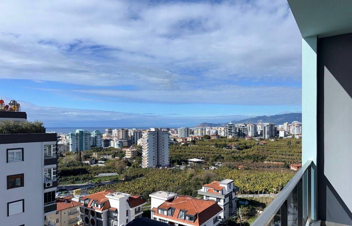 продажа квартиры 1+1 с ремонтом в Махмутларе, Аланья