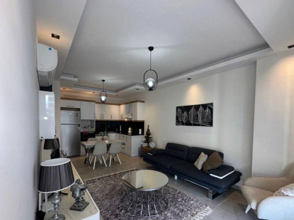 продажа квартиры 1+1 с ремонтом в Махмутларе, Аланья