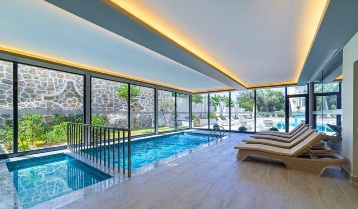 продажа квартиры 1+1 с ремонтом в Махмутларе, Аланья