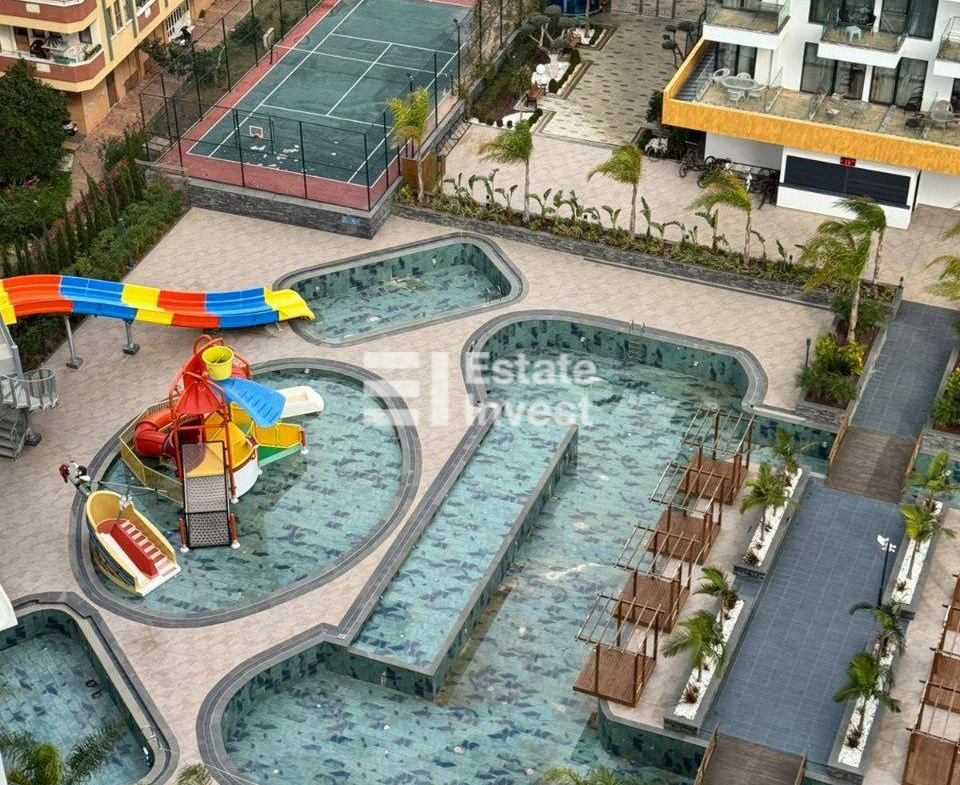 Помесячная аренда стильной квартиры в ЖК Cebeci Towers, Махмутлар