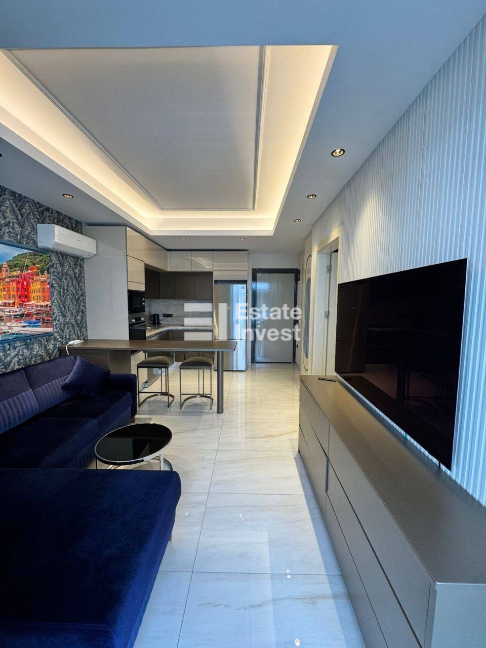 Помесячная аренда стильной квартиры в ЖК Cebeci Towers, Махмутлар