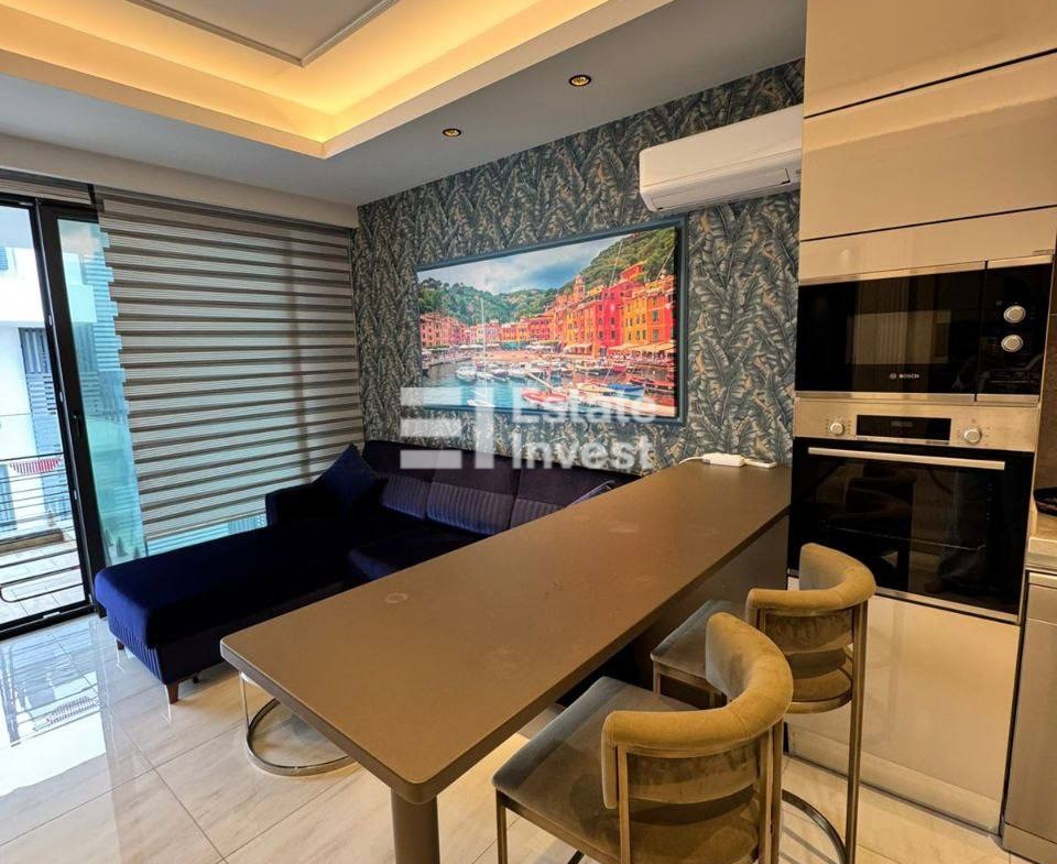 Помесячная аренда стильной квартиры в ЖК Cebeci Towers, Махмутлар