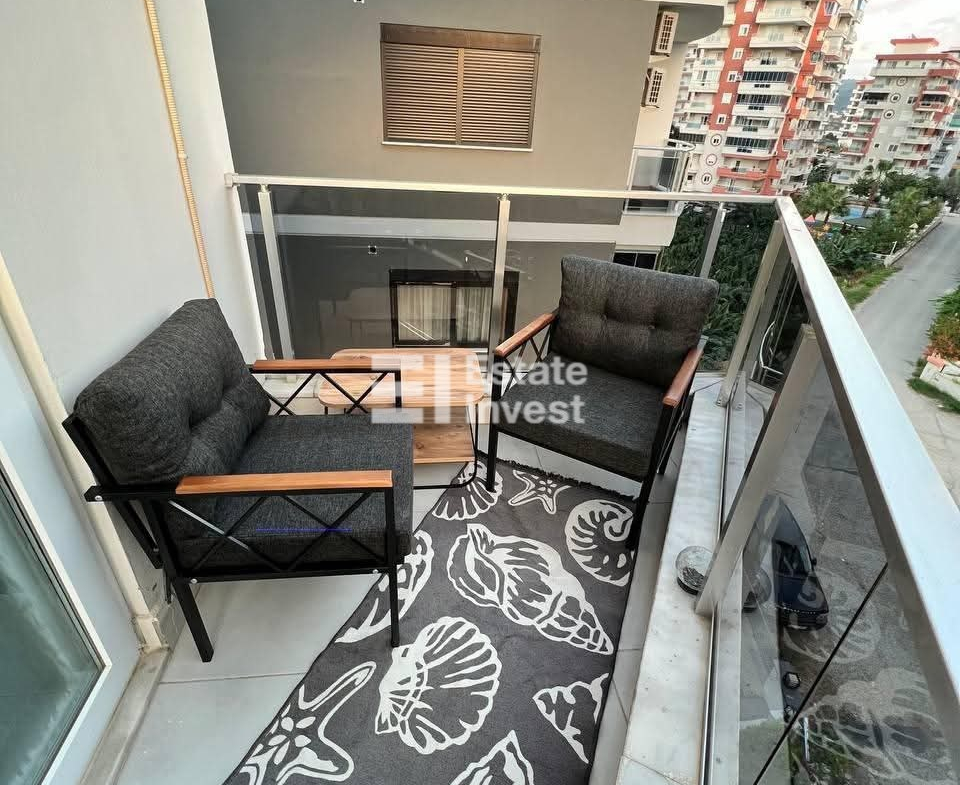 продажа квартиры 1+1 с ремонтом в Махмутларе