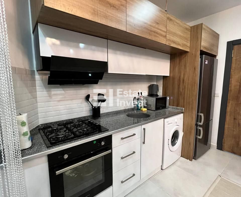 продажа квартиры 1+1 с ремонтом в Махмутларе