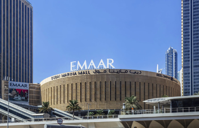 торговый центр Dubai Marina Mall